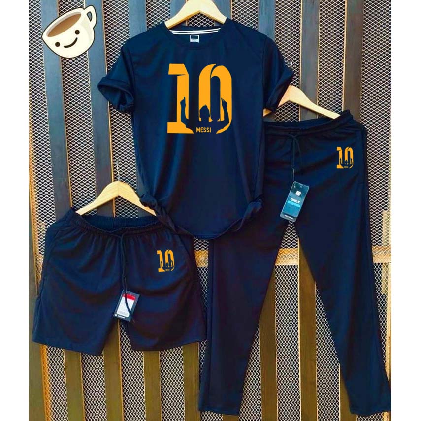 Bundle Of 3 Dry-Fit Premium Quality Summer Suit.