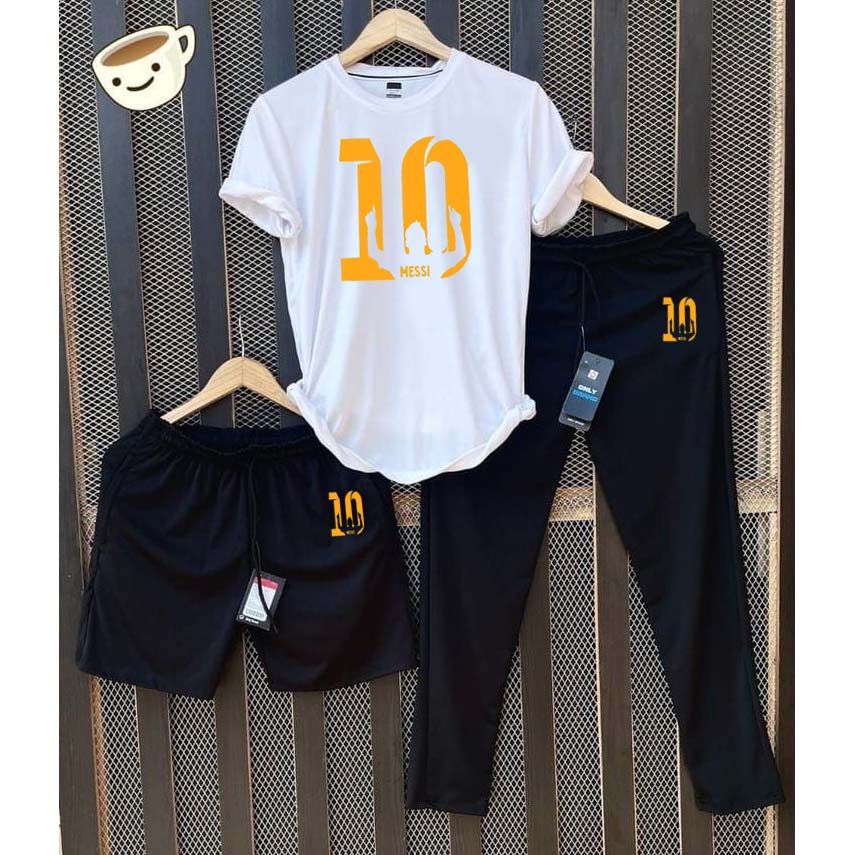 Bundle Of 3 Dry-Fit Premium Quality Summer Suit.