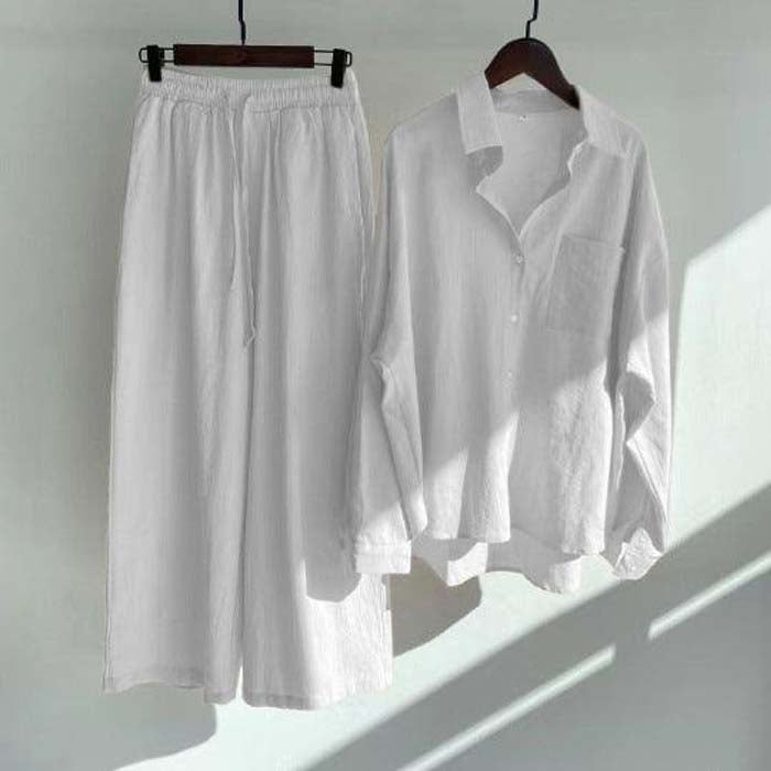 Alenza Western Shirt Style 2-Pcs Stiched Co-Ord Set.