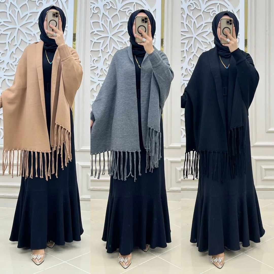 Turkish Bat-Wing Style Shawl For Winter's. WCC-01