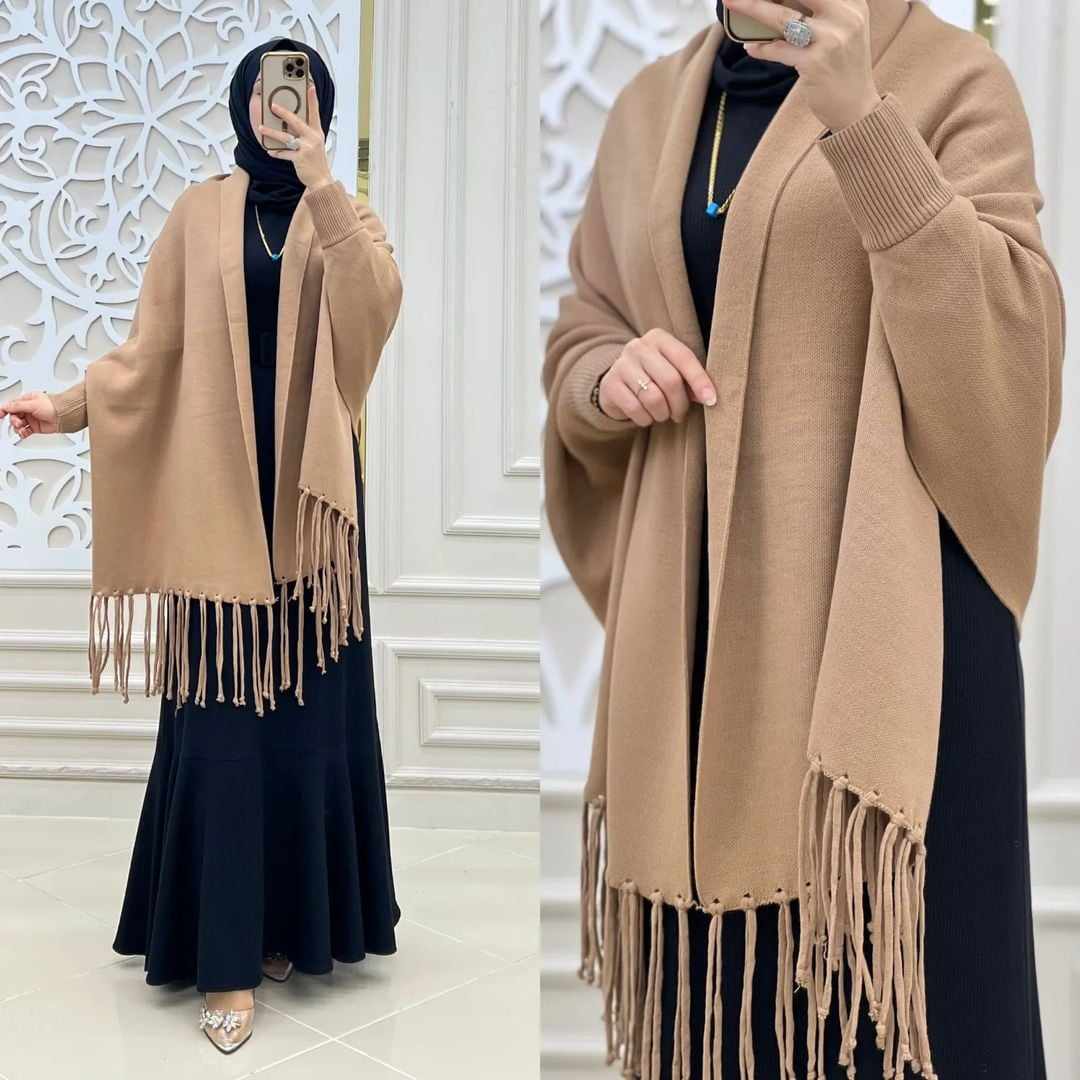 Turkish Bat-Wing Style Shawl For Winter's. WCC-01