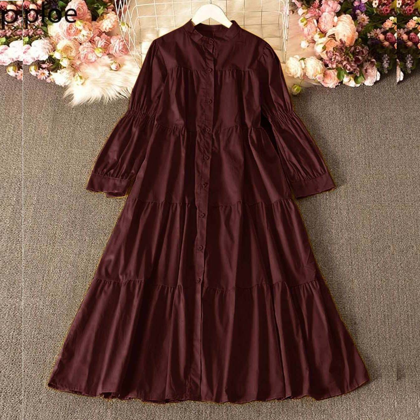 Western Patch-Work Style Long Frock.