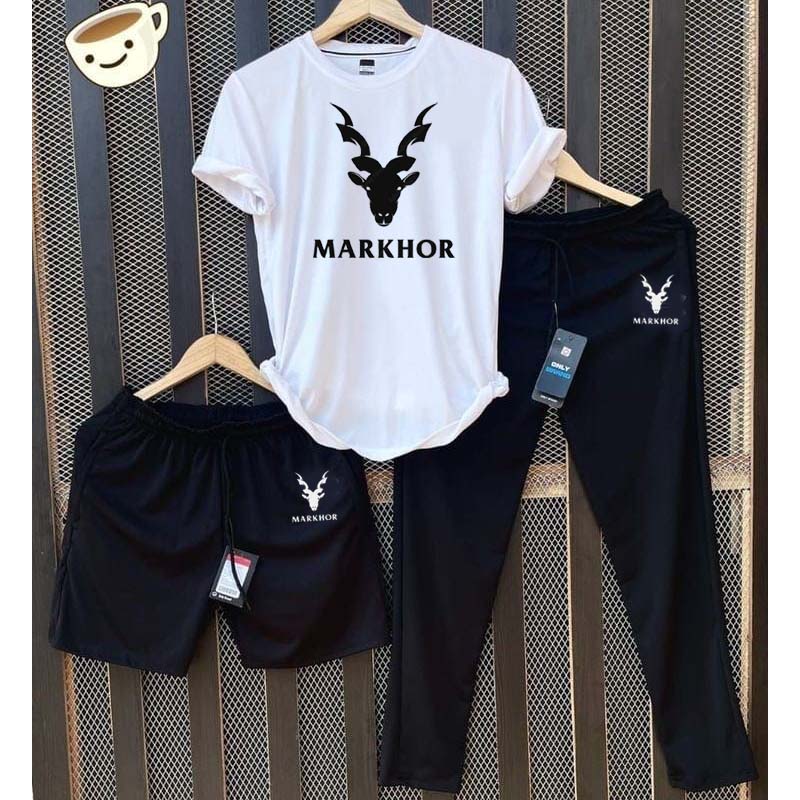 Bundle Of 3 Dry-Fit Premium Quality Summer Suit.